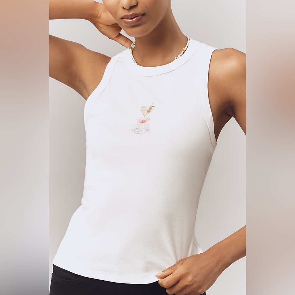 En Saison Martini Top with ribbon bow!🍸🎀